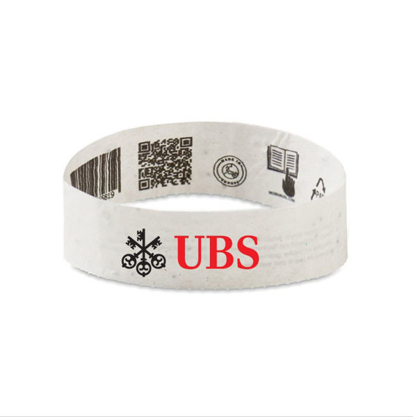 Picture of Seeded Paper Wristband