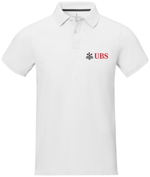 Picture of Classic White Cotton Polo Shirt